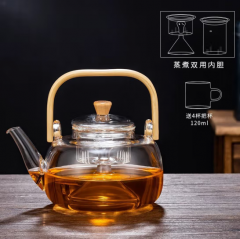 煮茶器全自动家用蒸汽玻璃煮茶壶