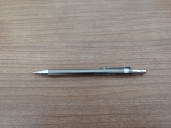 <博观> 晨光铁杆自动活动铅笔0.5MM 银灰 MP-1001
